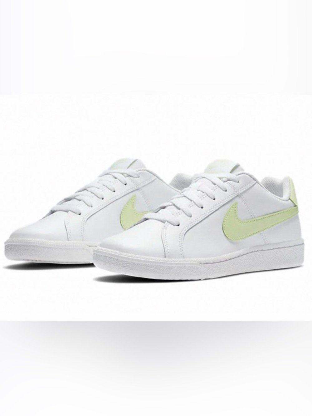 Nike Court Royale Women’s “White Barely Volt”
Size 5